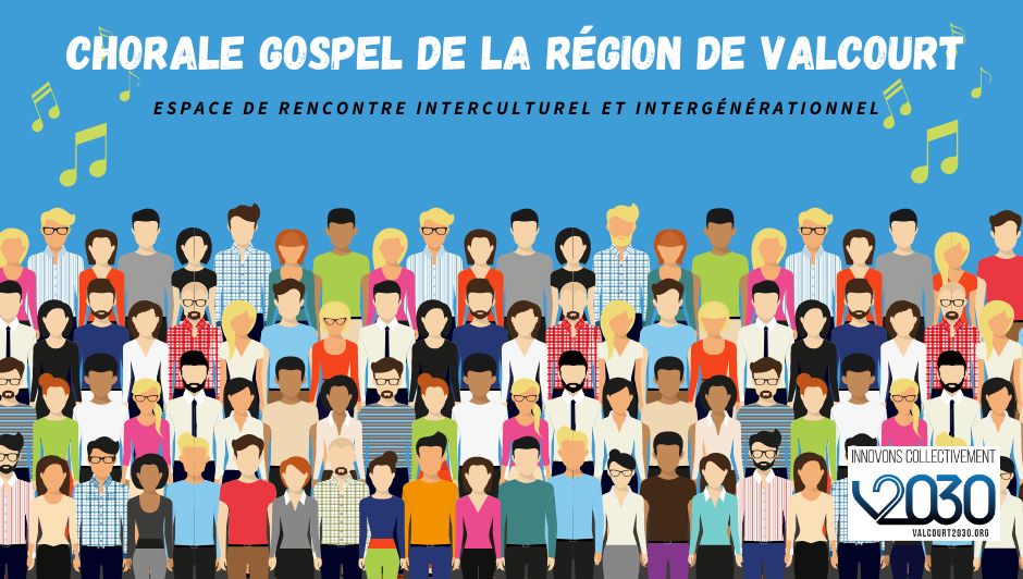 Chorale gospel de la région de Valcourt
